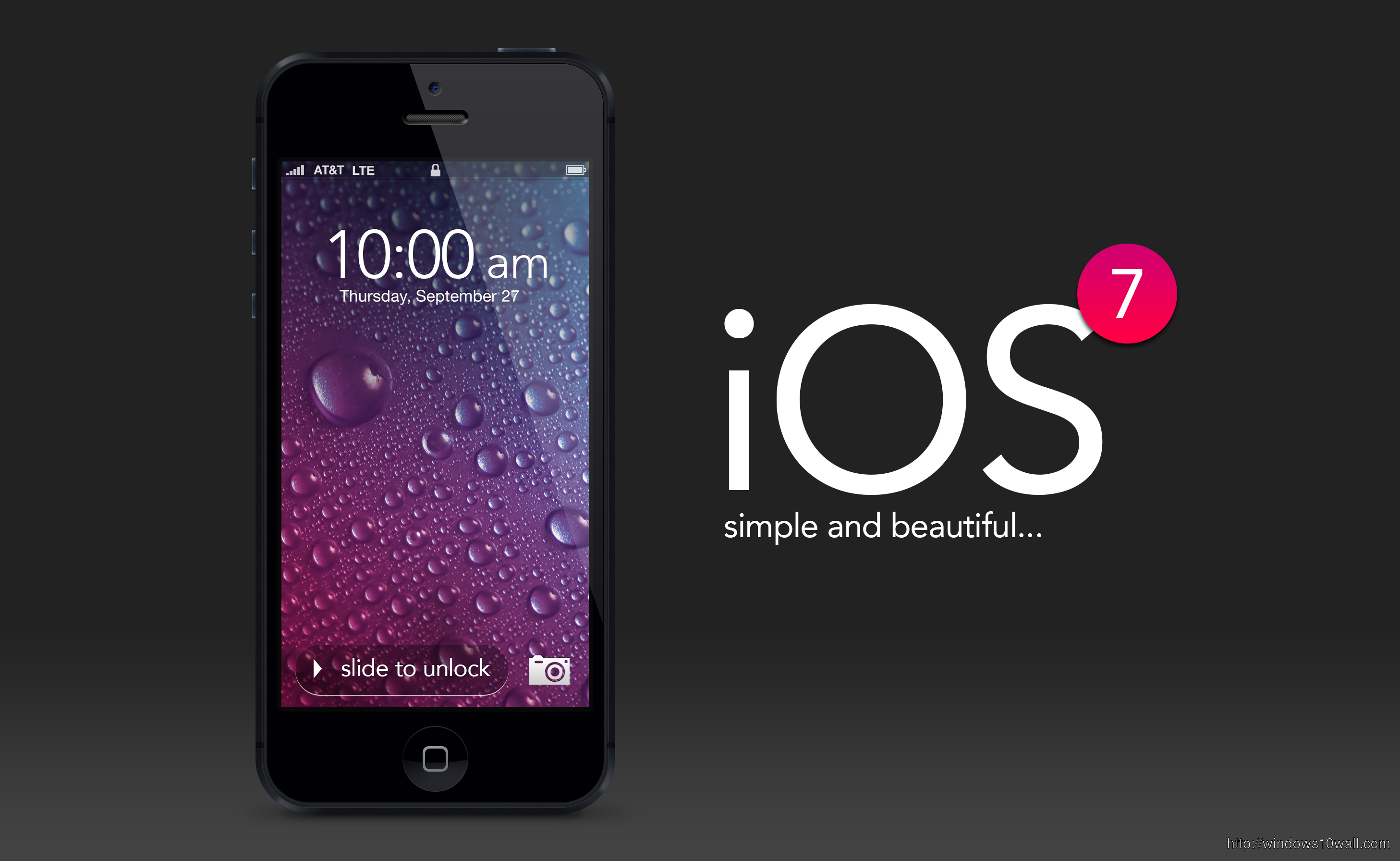 Apple iOS 7 HD Background Wallpaper