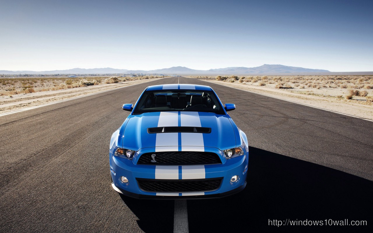 Ford Mustang GT Background Wallpaper