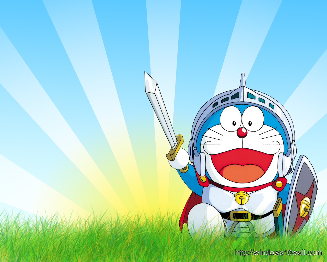 Doraemon the Warrior Wallpaper