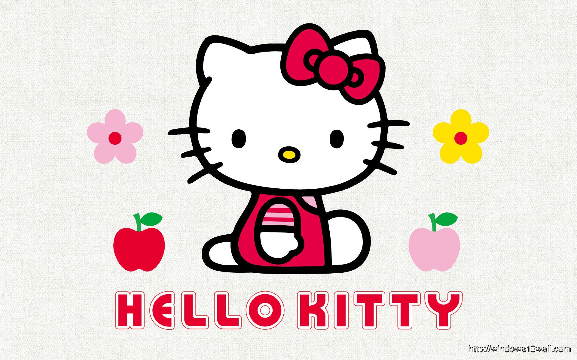Sweet Hello Kitty Background Wallpaper