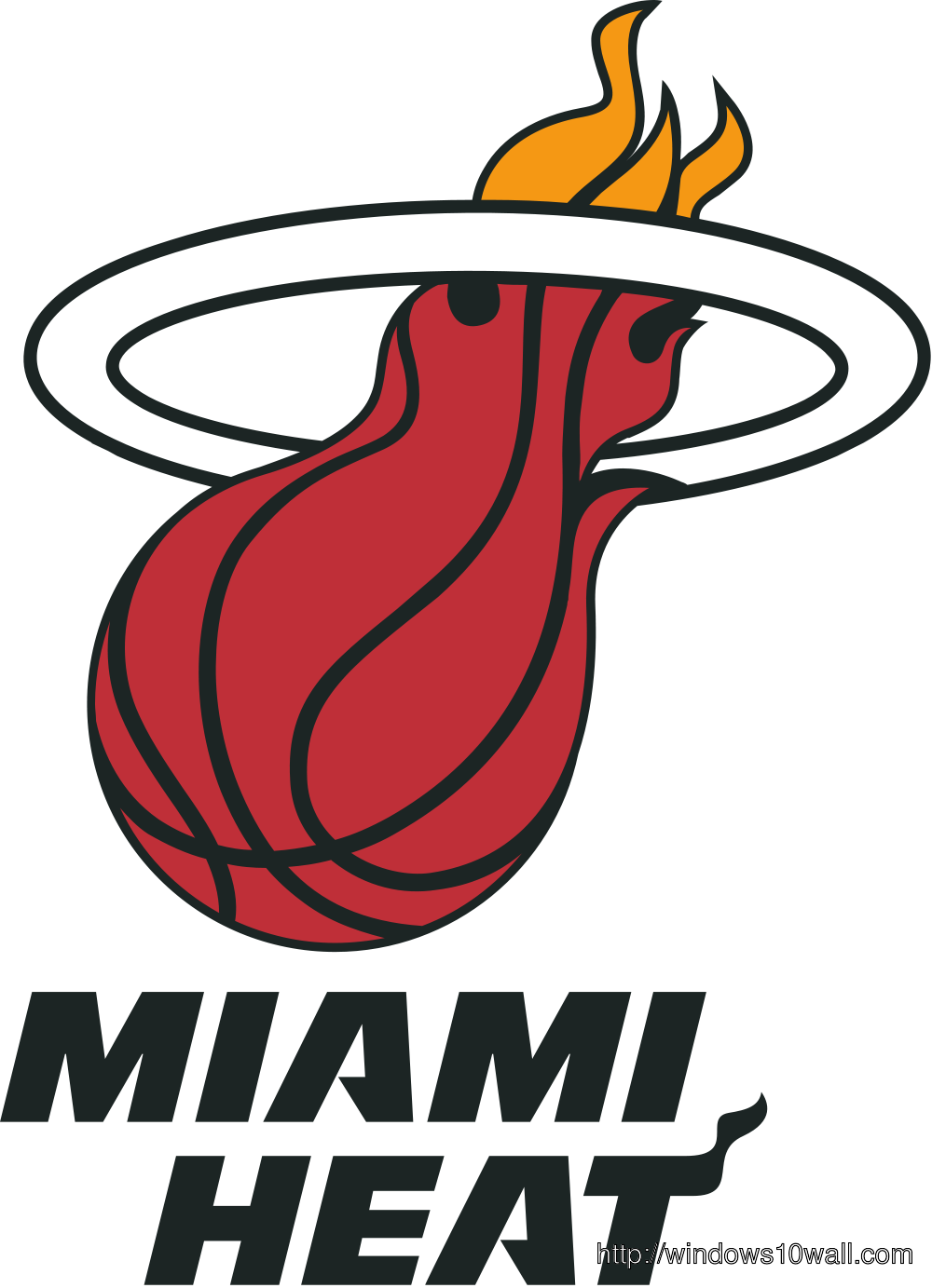 NBA Miami Heat Background Logo