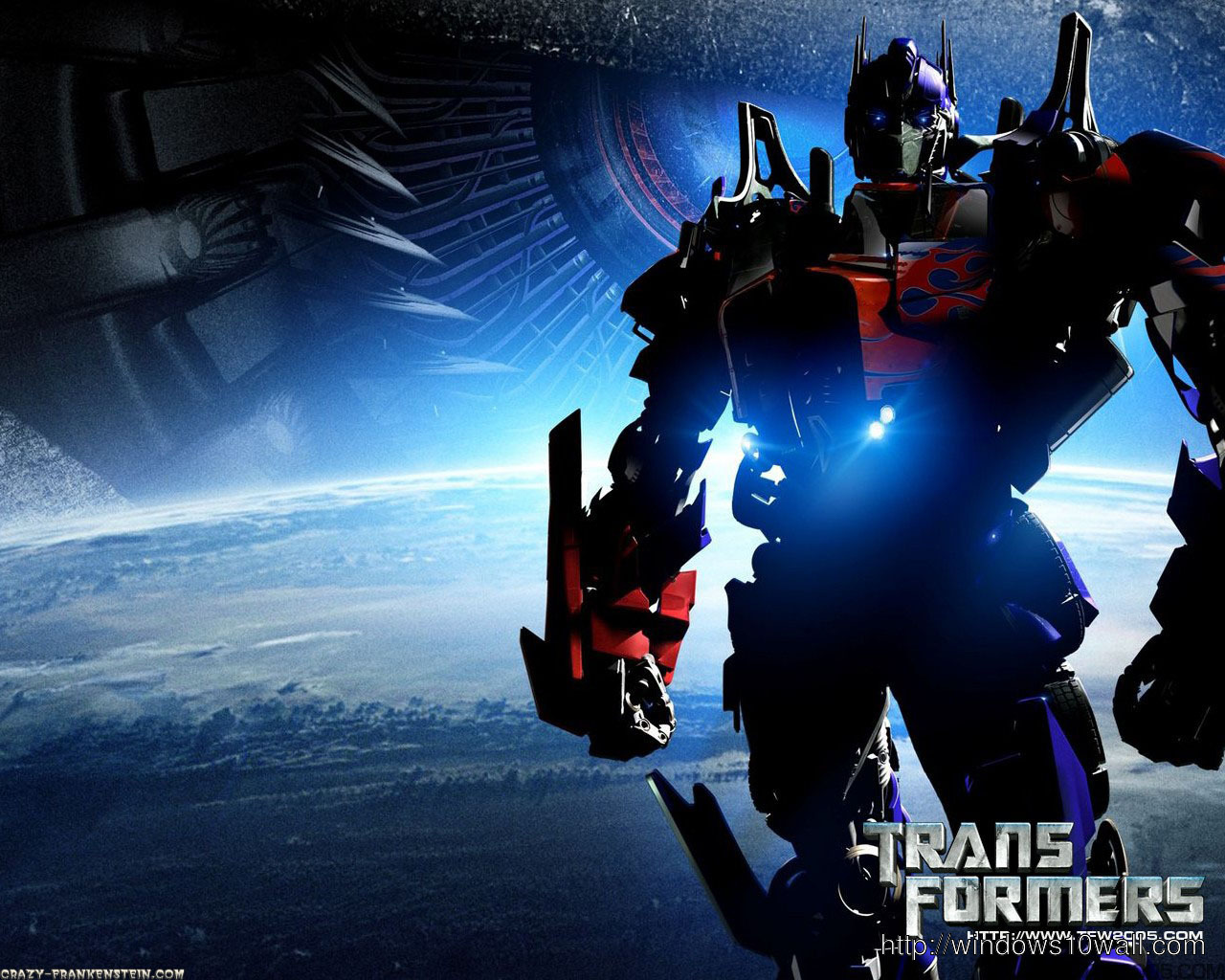 Optimus Prime in Transformers Movie Wallpaper