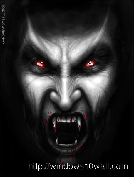 Werewolf vs. Vampire Mobile Wallpaper