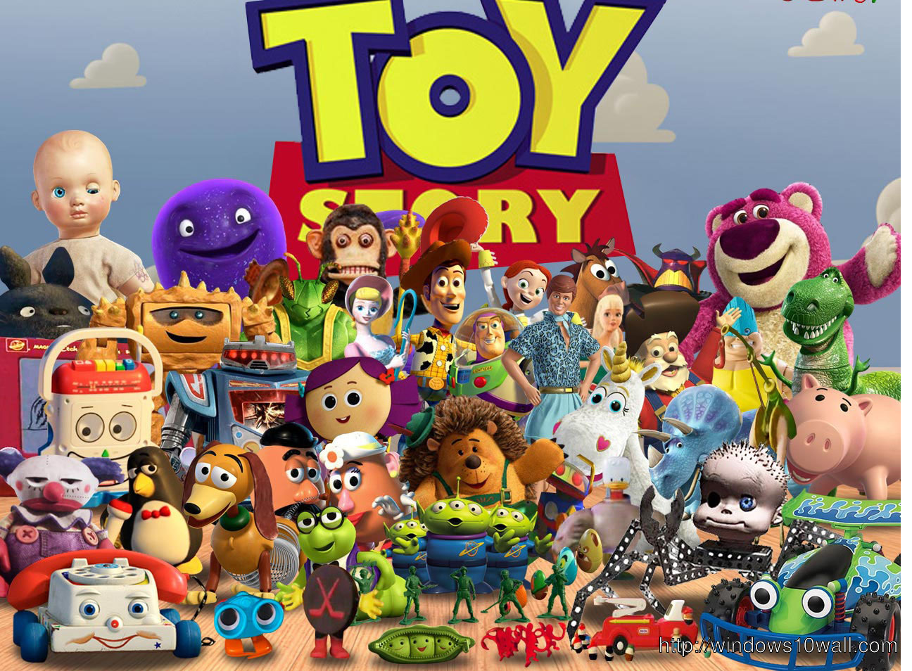 Toy Story Characters Wallpaper