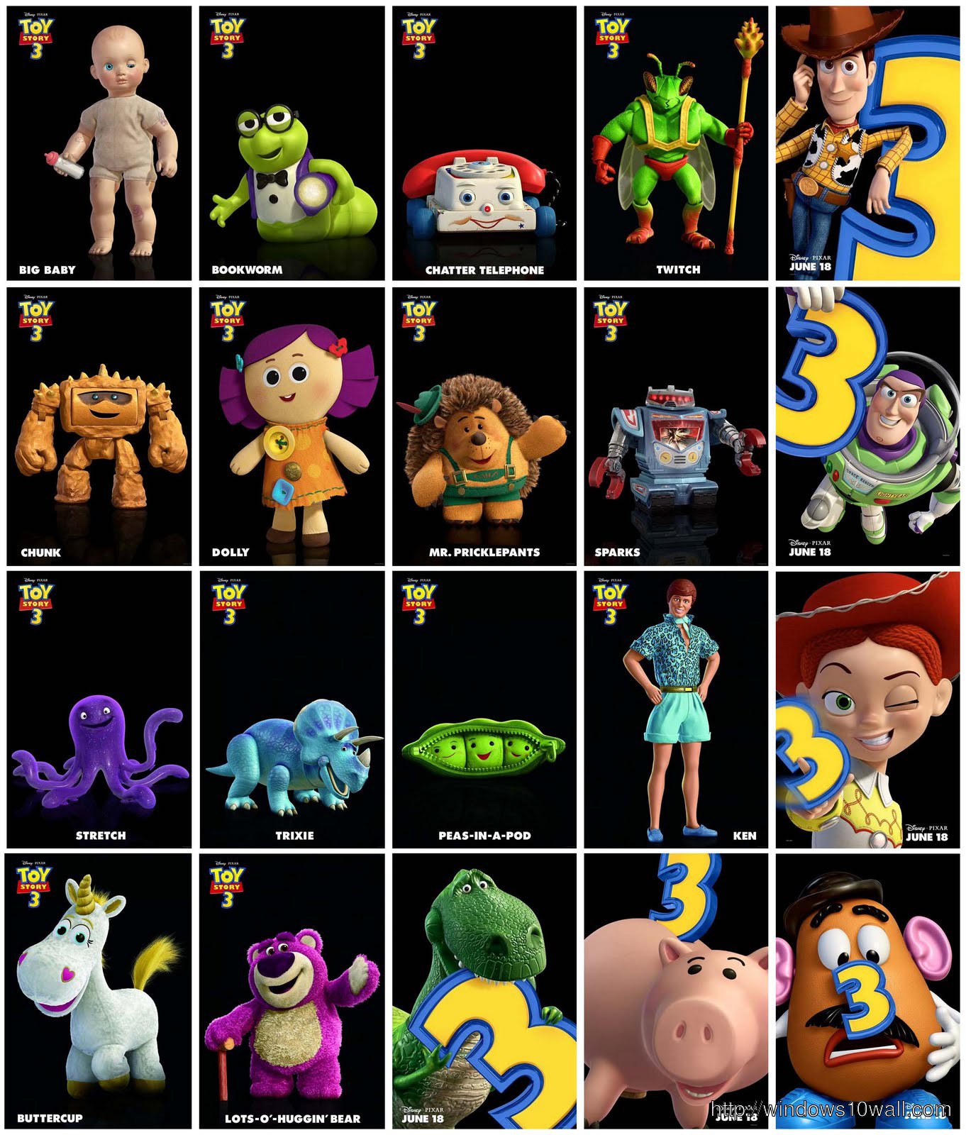 Toy story characters Image