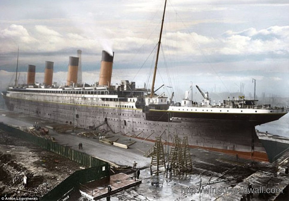 pictures of world's most famous titanic ship