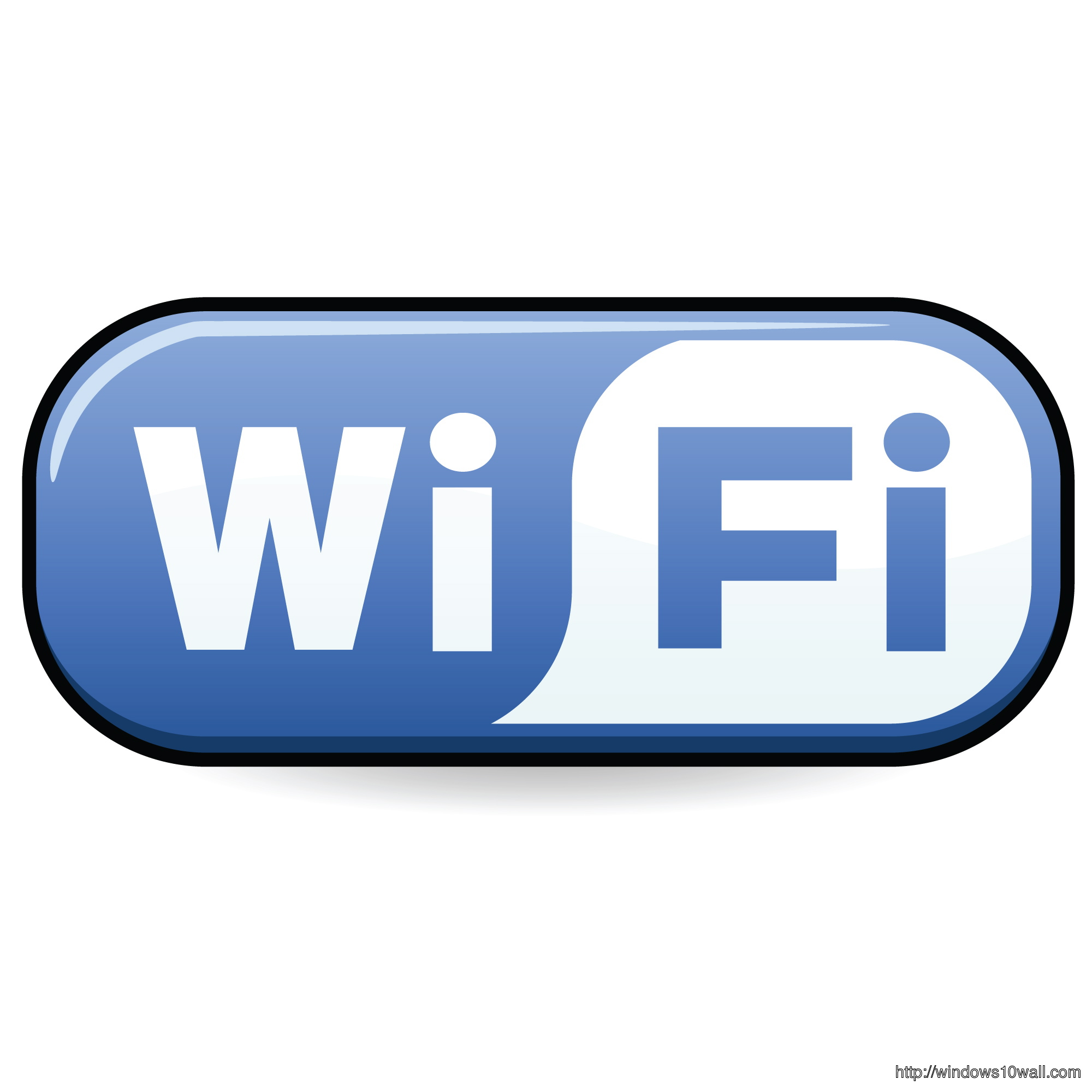 blue wifi logo background wallpaper