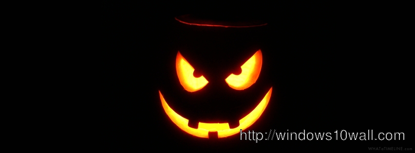Halloween Pumpkin Facebook Background Cover