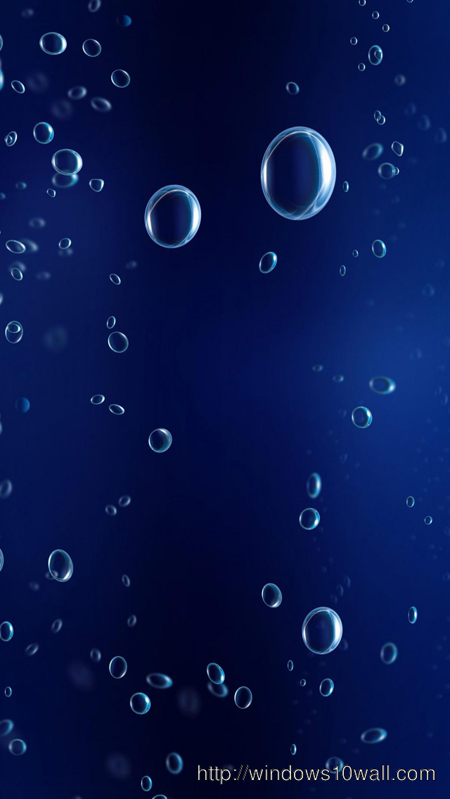 HD Abstract Bubbles iPhone Background Wallpaper
