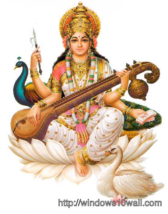 Maa Saraswati Hindu God Picture