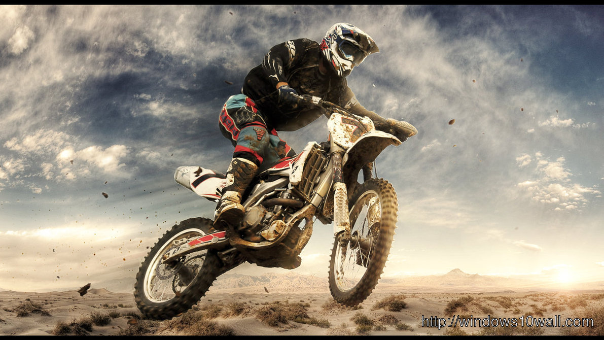 Motocross Background Wallpaper