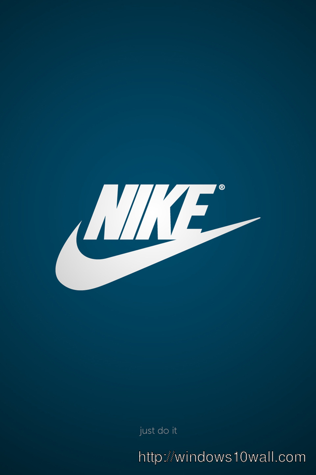 Nike logo iPhone 4 Background Wallpaper