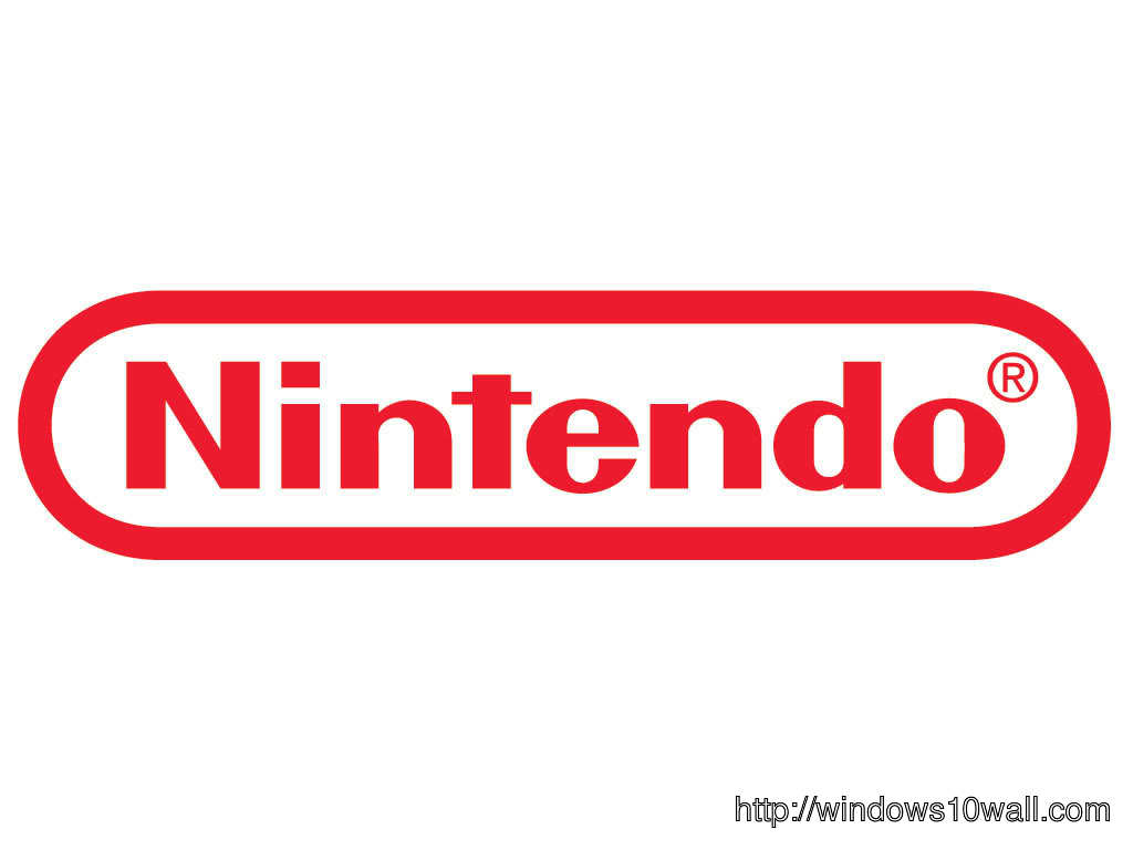 Company Logo Nintendo Background Wallpaper