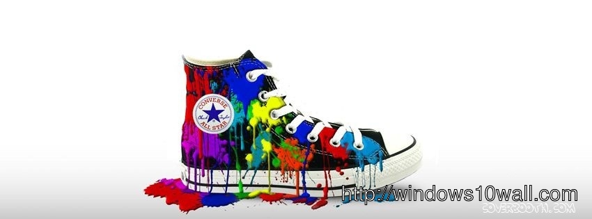 paint dripped converse facebook background cover