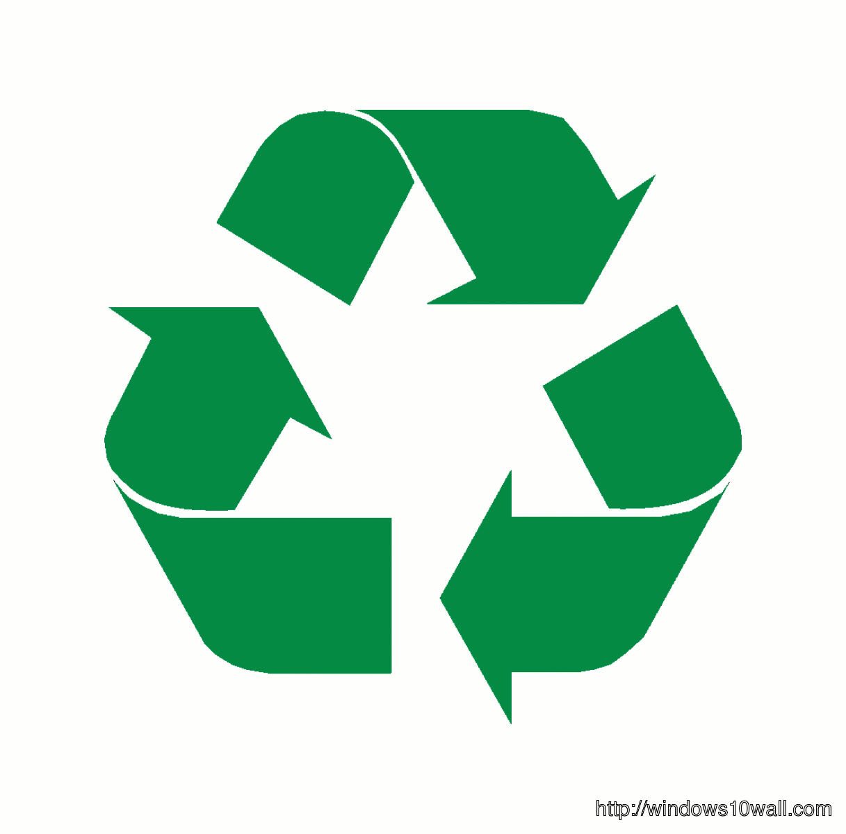 Recycle logo Background Wallpaper