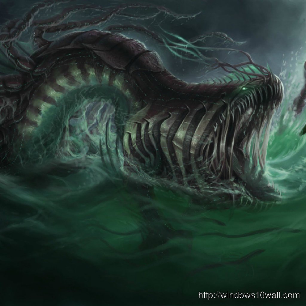 Sea Monster HD Wallpaper