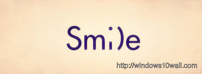 Smile Facebook Background Cover
