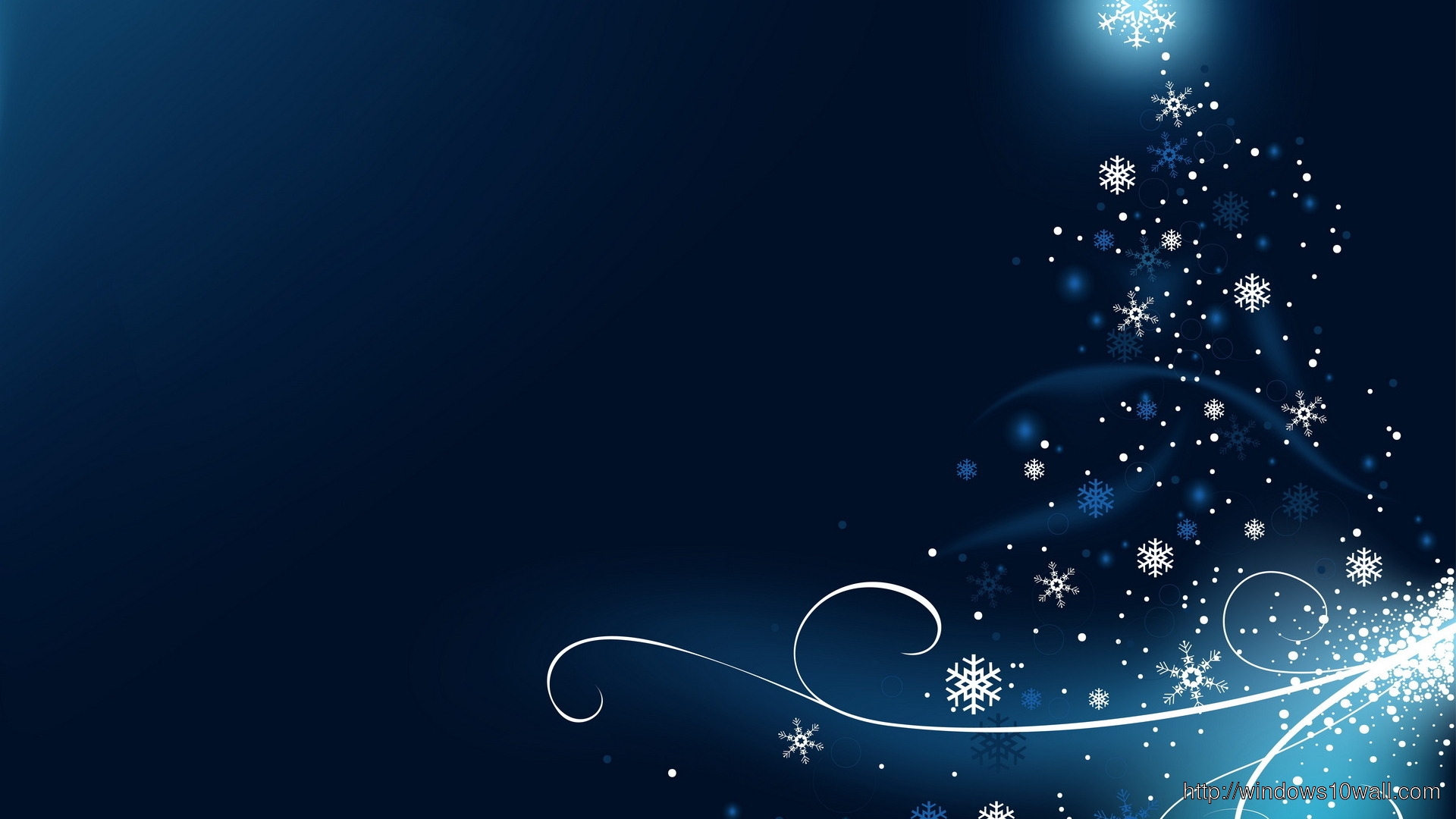 Awesome Snowflakes Abstract Wallpaper