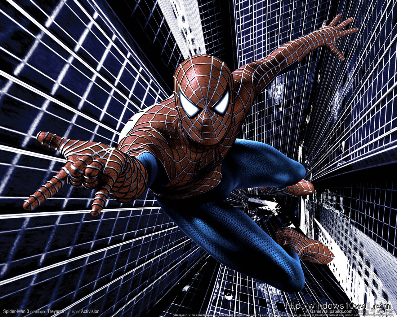 free background spiderman