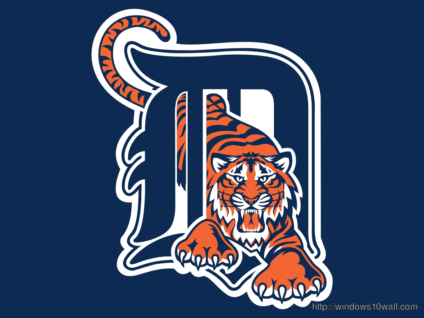 Detroit Tigers Hd Background Wallpaper