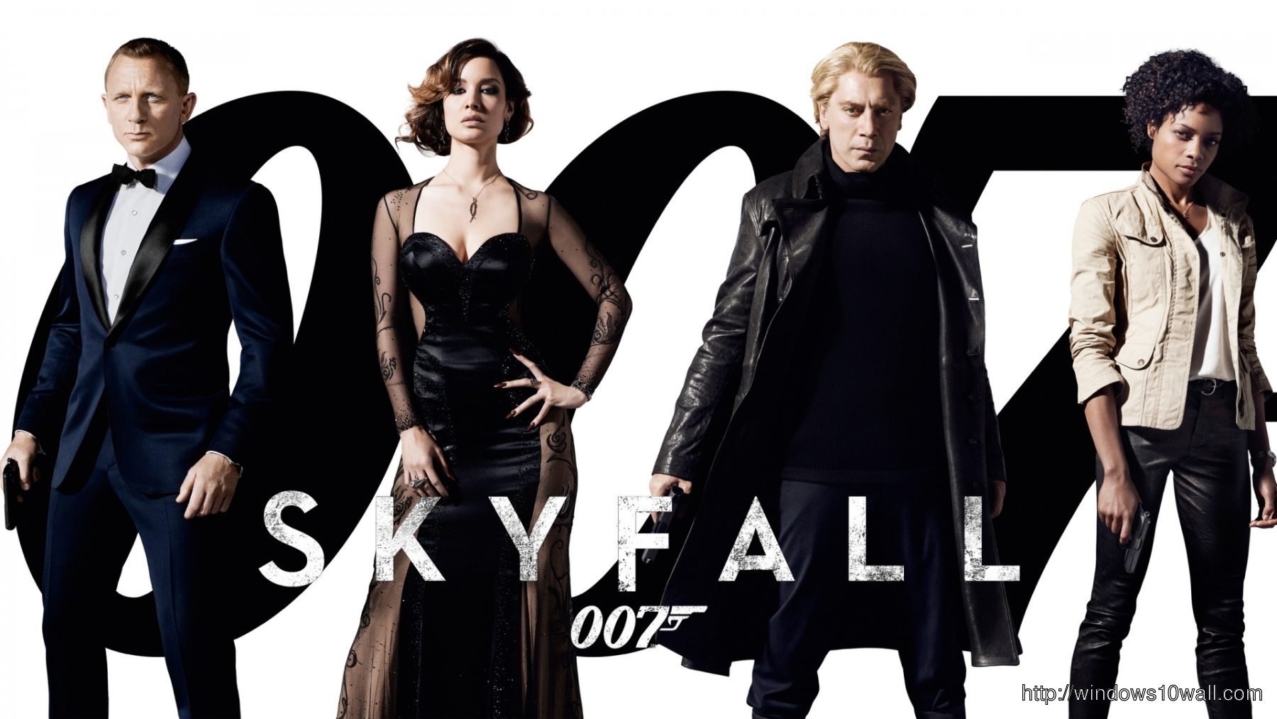 James Bond 007 Movie Skyfall Background Wallpaper