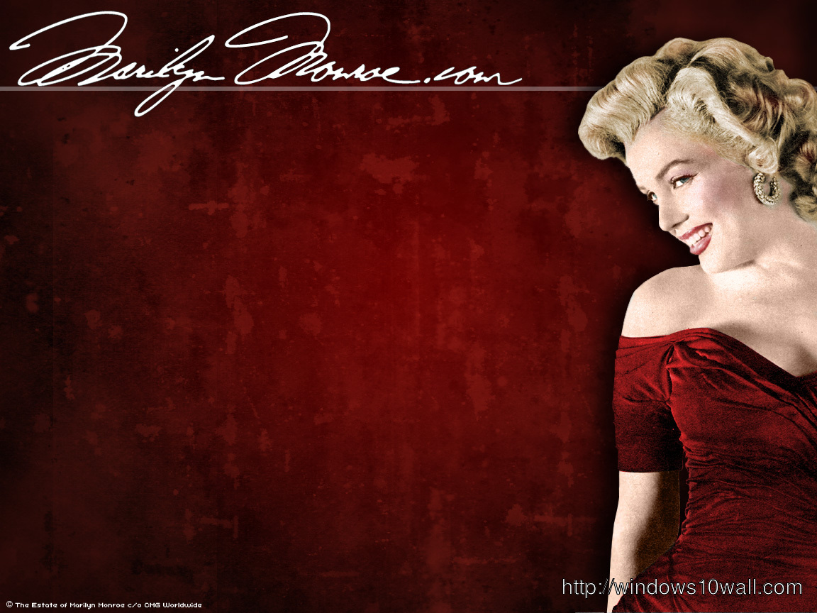 Wallpaper of Marilyn Monroe