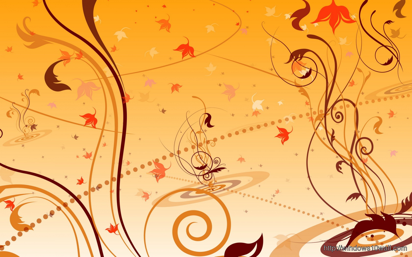 Latest Autumn Design Background Wallpaper