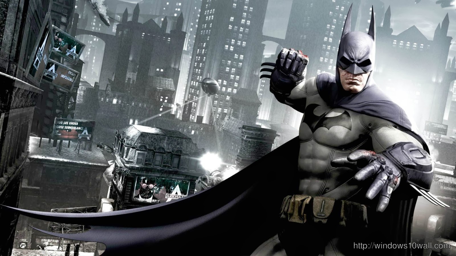 Batman Arkham Origins Background Wallpaper