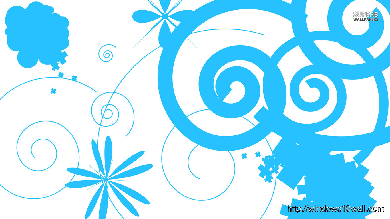 Background Image of Blue Swirls