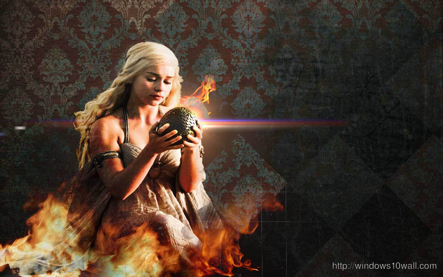 Daenerys Targaryen Background Wallpaper