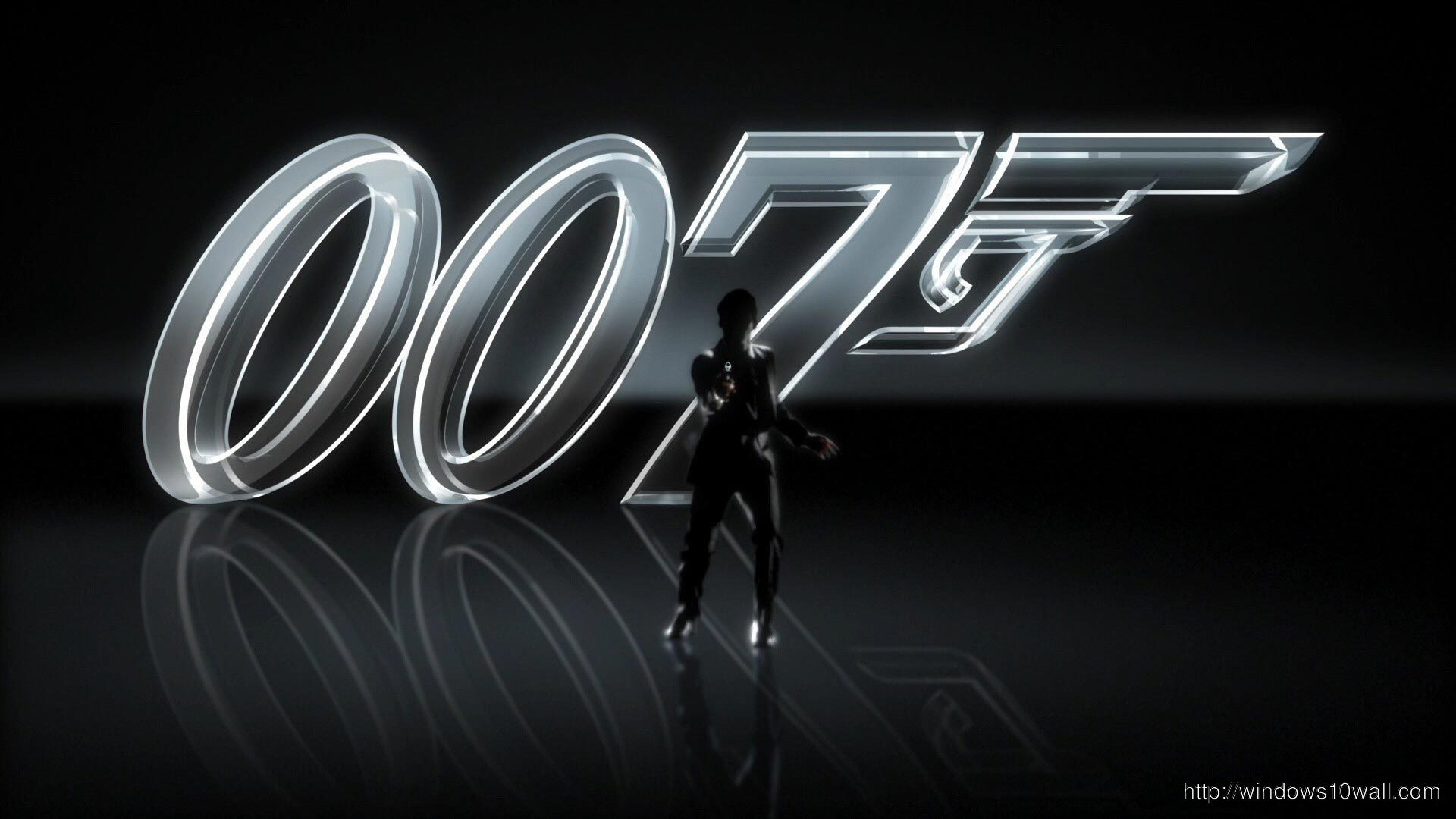 Bond 007 Logo Background Wallpaper