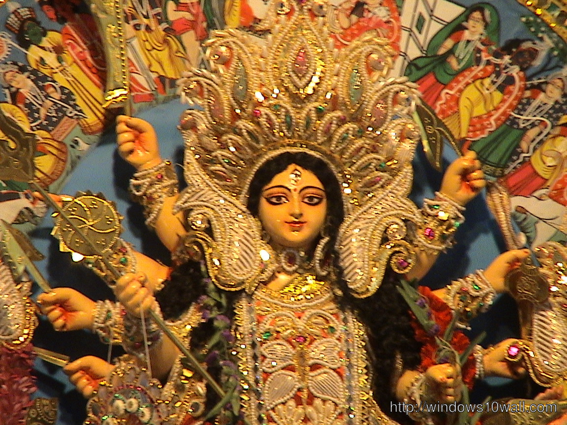 Maa Durga Background Wallpaper