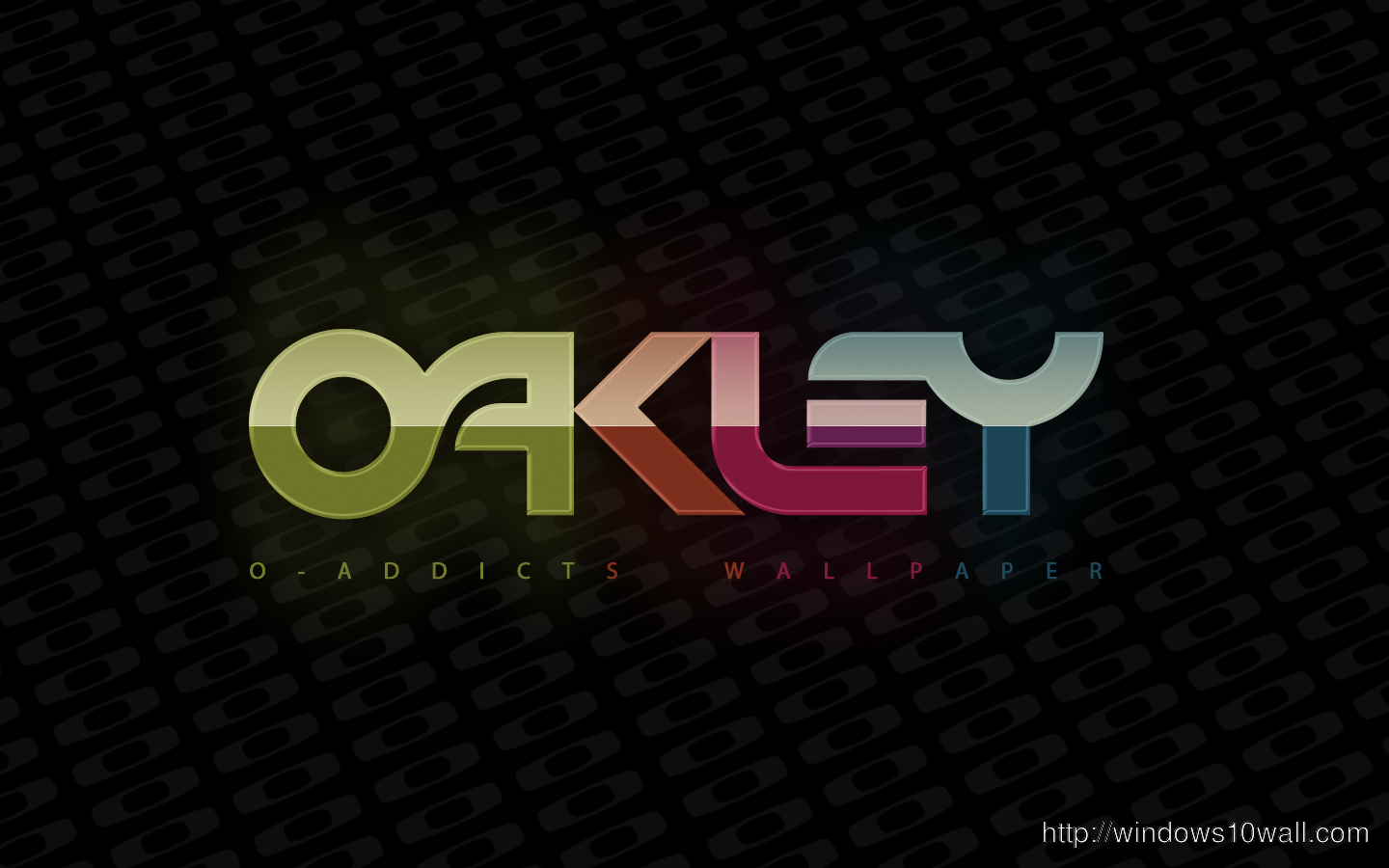 Oakley Retro Background Wallpaper