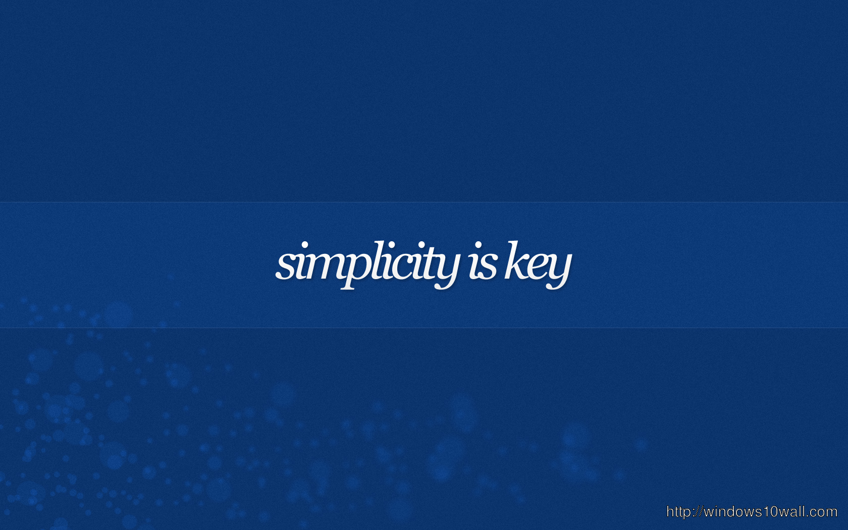 Simplicity is Key Background Wallpaper