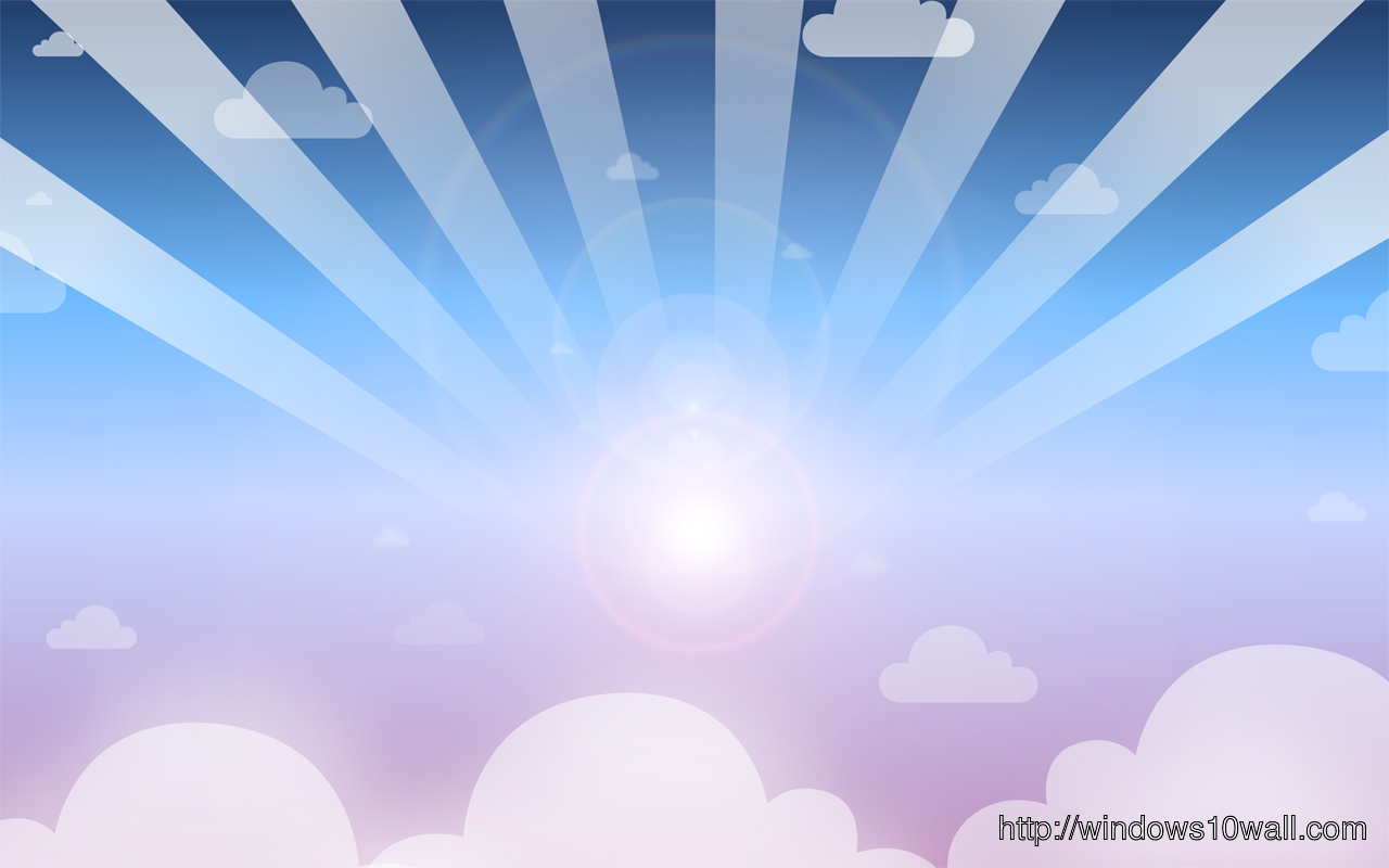 Sun Light Twitter Background Wallpaper