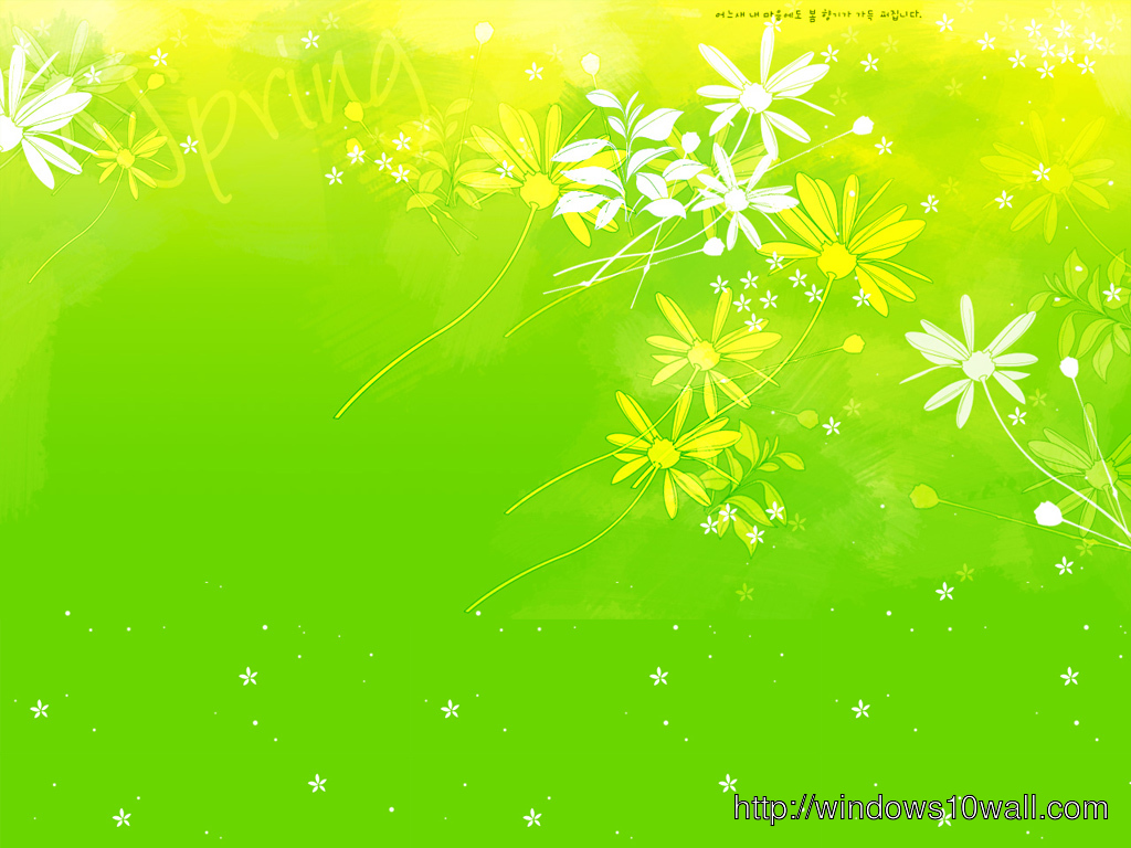 Chartreuse Green Abstract Background Wallpaper