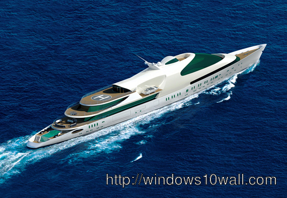 Among World's 20 Biggest Yachts Background Wallpaper