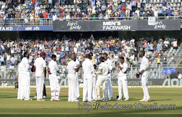 Sachin Tendulkar getting guard of honor in his last 200th test match