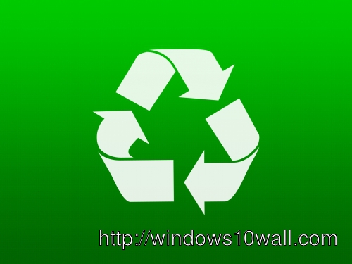 recycle green background picture