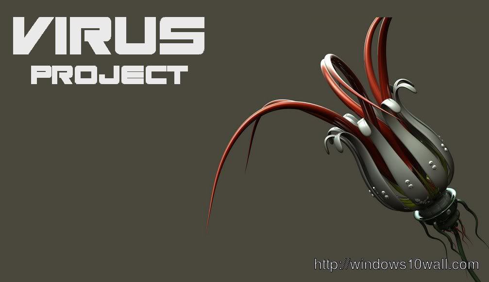 Virus Project Background Wallpaper