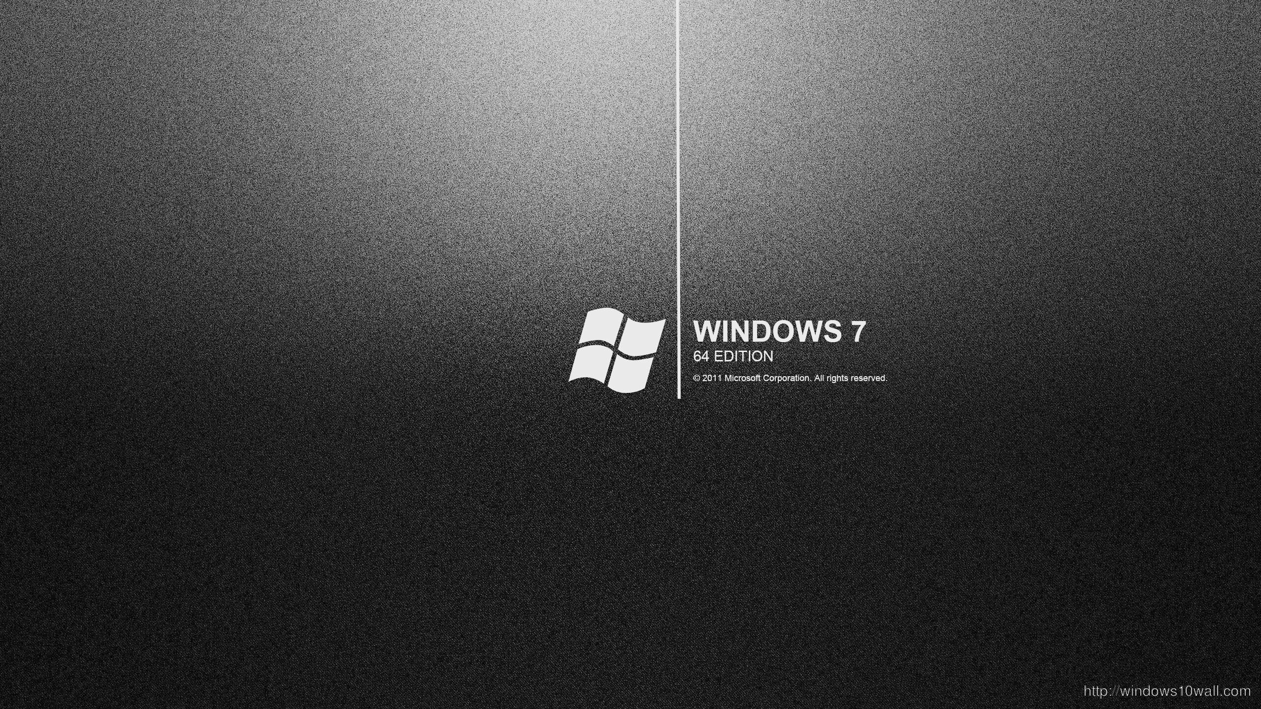 Windows 7 black wallpaper hd background wallpaper