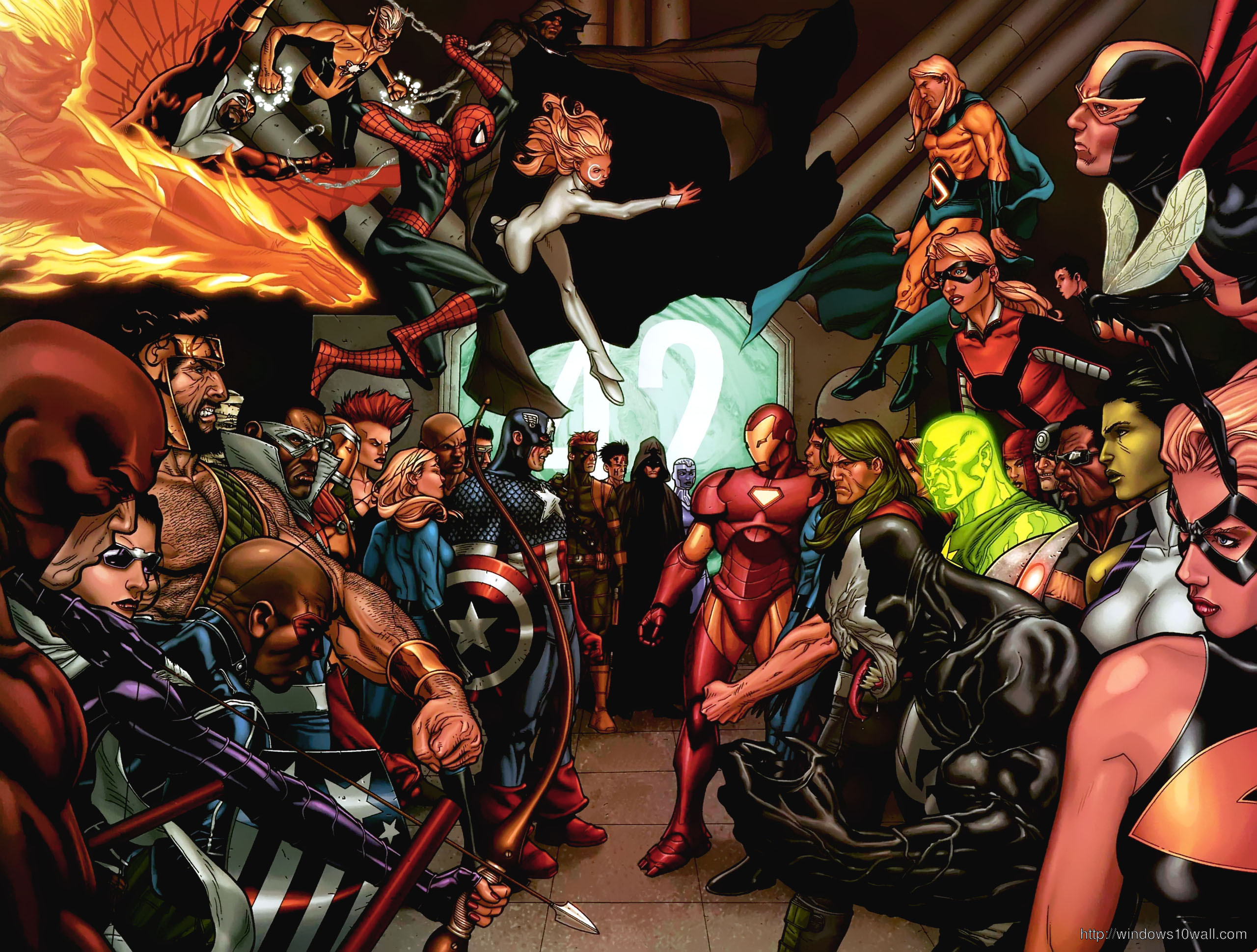 Marvel Background Wallpaper