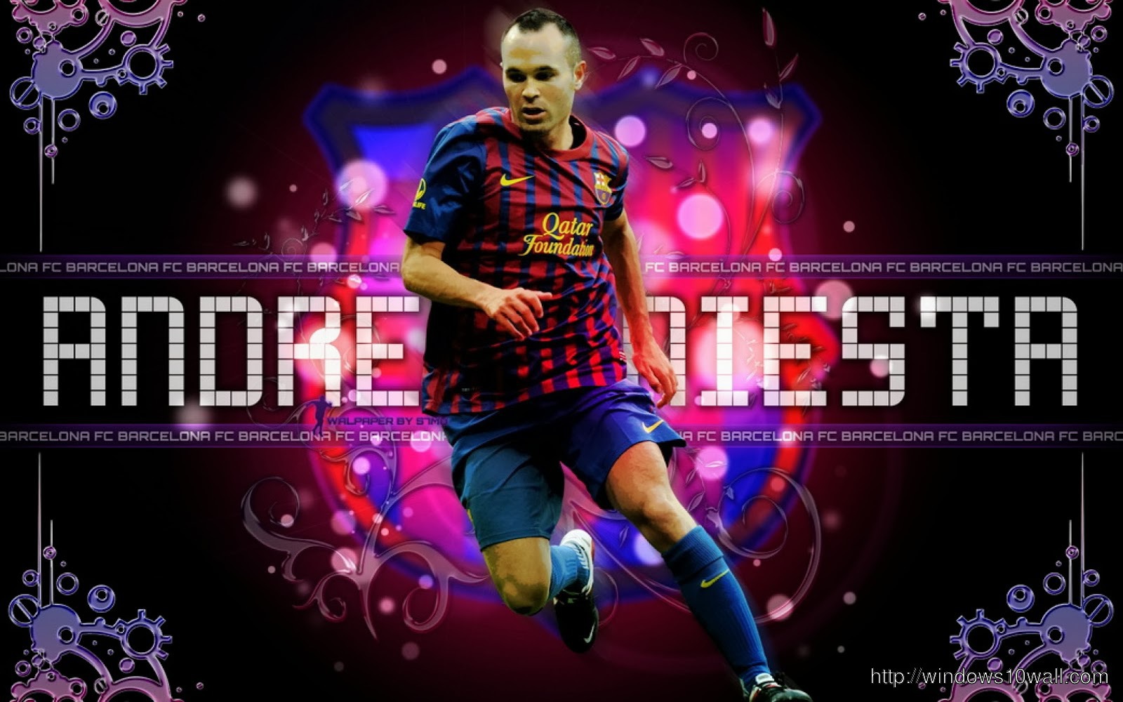 Andres Iniesta HQ Wallpapers 2013-2014