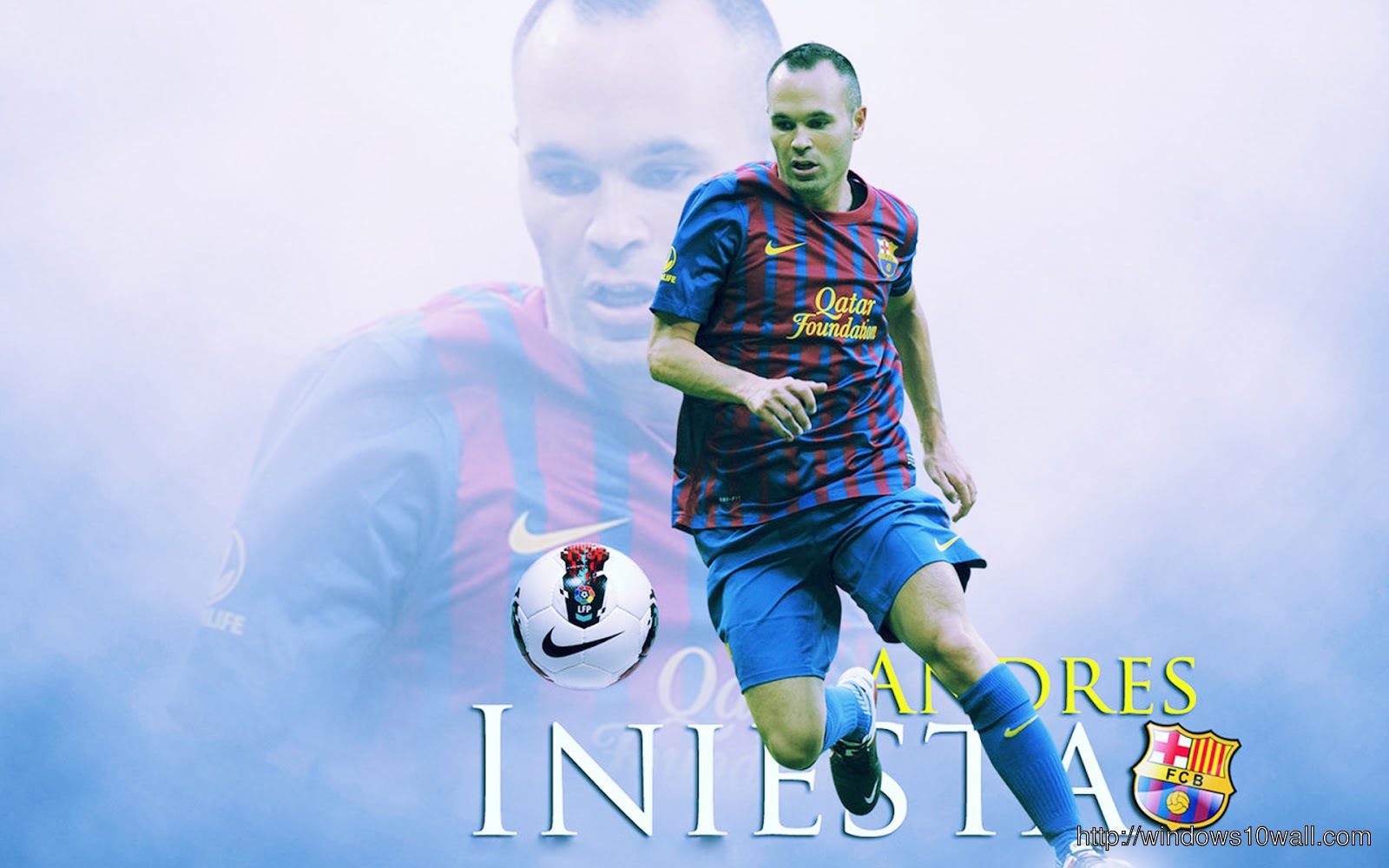 Andres Iniesta New Nice hd Wallpapers 2013
