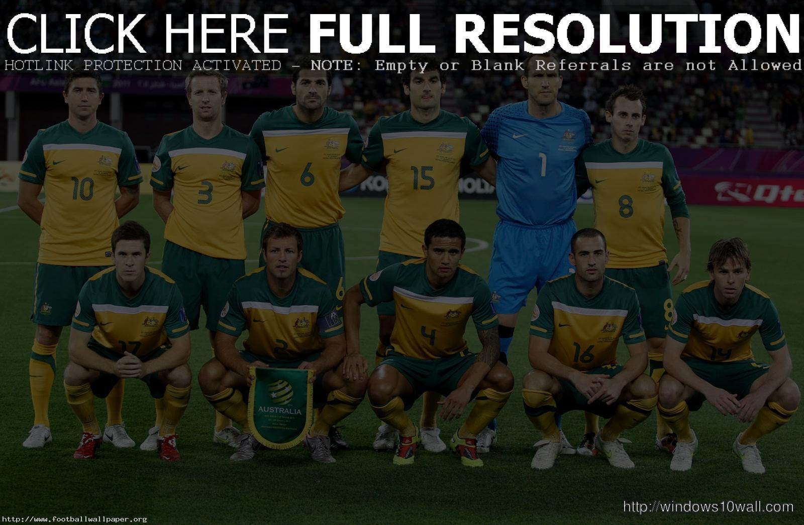 Australian Football Team World Cup Wallpaper