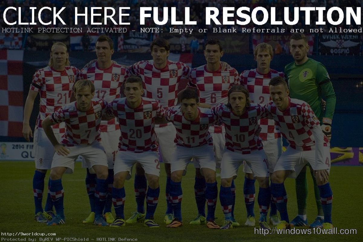Croatian National Football Team World Cup Wallpaper