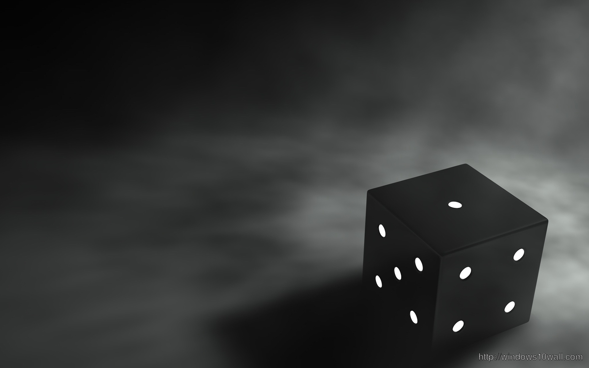 Dice Black And Whitehd Hd Wallpaper - windows 10 Wallpapers