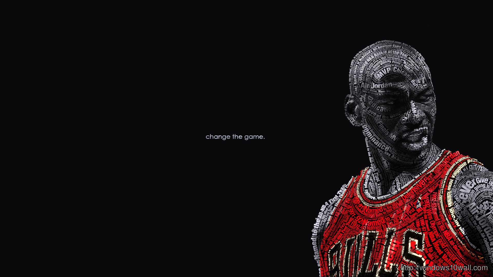 Michael Jordan Widescreen Background Wallpaper