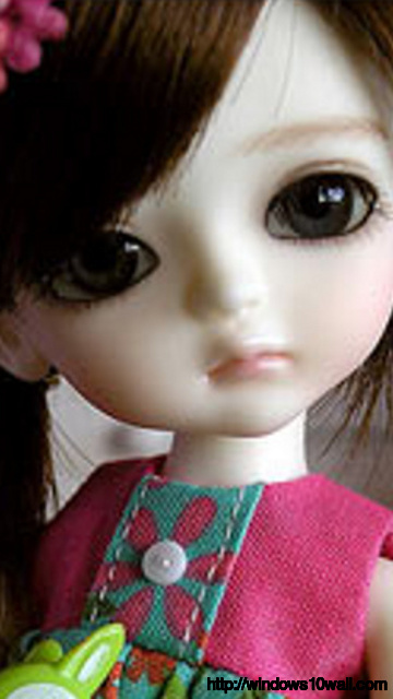 cute doll mobile iphone 5 wallpaper