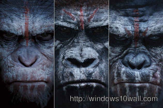 Dawn Of The Planet Of The Apes Poster